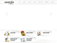 Tablet Screenshot of imeso-group.cz